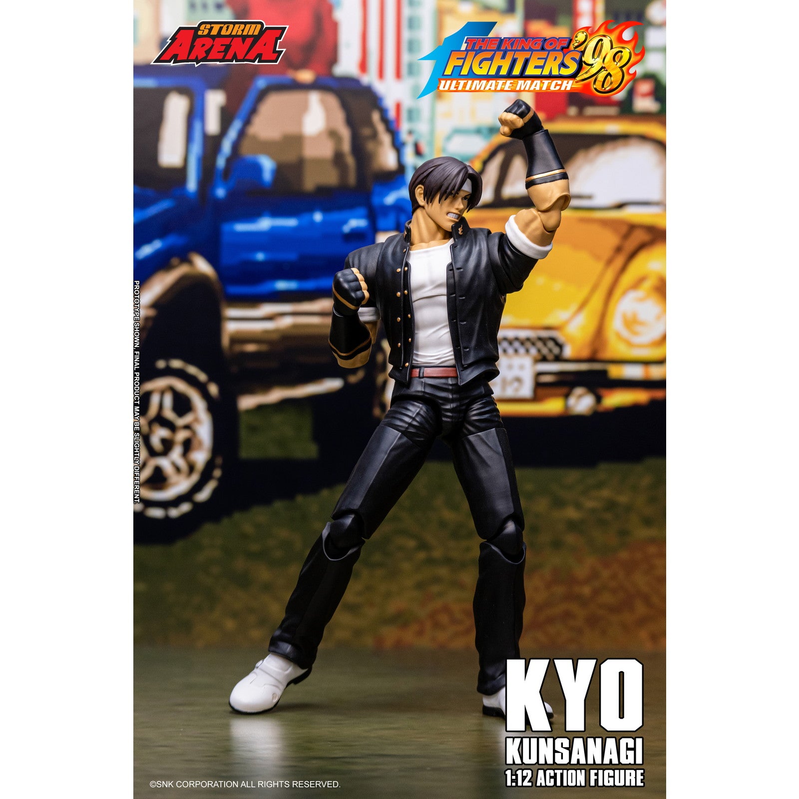 【予約安心出荷】[FIG] Storm Arena(ストームアリーナ) 草薙京(くさなぎきょう) THE KING OF FIGHTERS '98 ULTIMATE MATCH(ザ・キング・オブ・ファイターズ98 アルティメットマッチ) 1/12 完成品 可動フィギュア(KFSA03) ストームコレクティブルズ((2026年6月)
