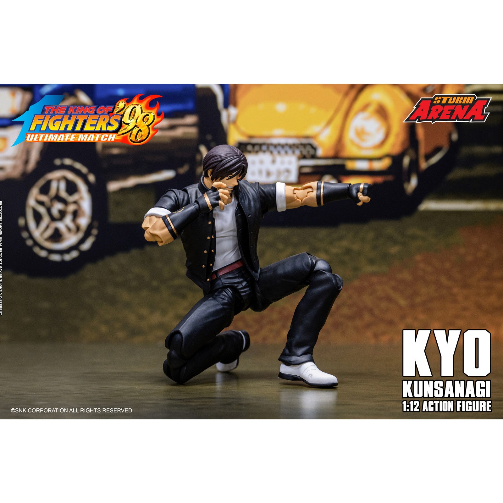 【予約安心出荷】[FIG] Storm Arena(ストームアリーナ) 草薙京(くさなぎきょう) THE KING OF FIGHTERS '98 ULTIMATE MATCH(ザ・キング・オブ・ファイターズ98 アルティメットマッチ) 1/12 完成品 可動フィギュア(KFSA03) ストームコレクティブルズ((2026年6月)