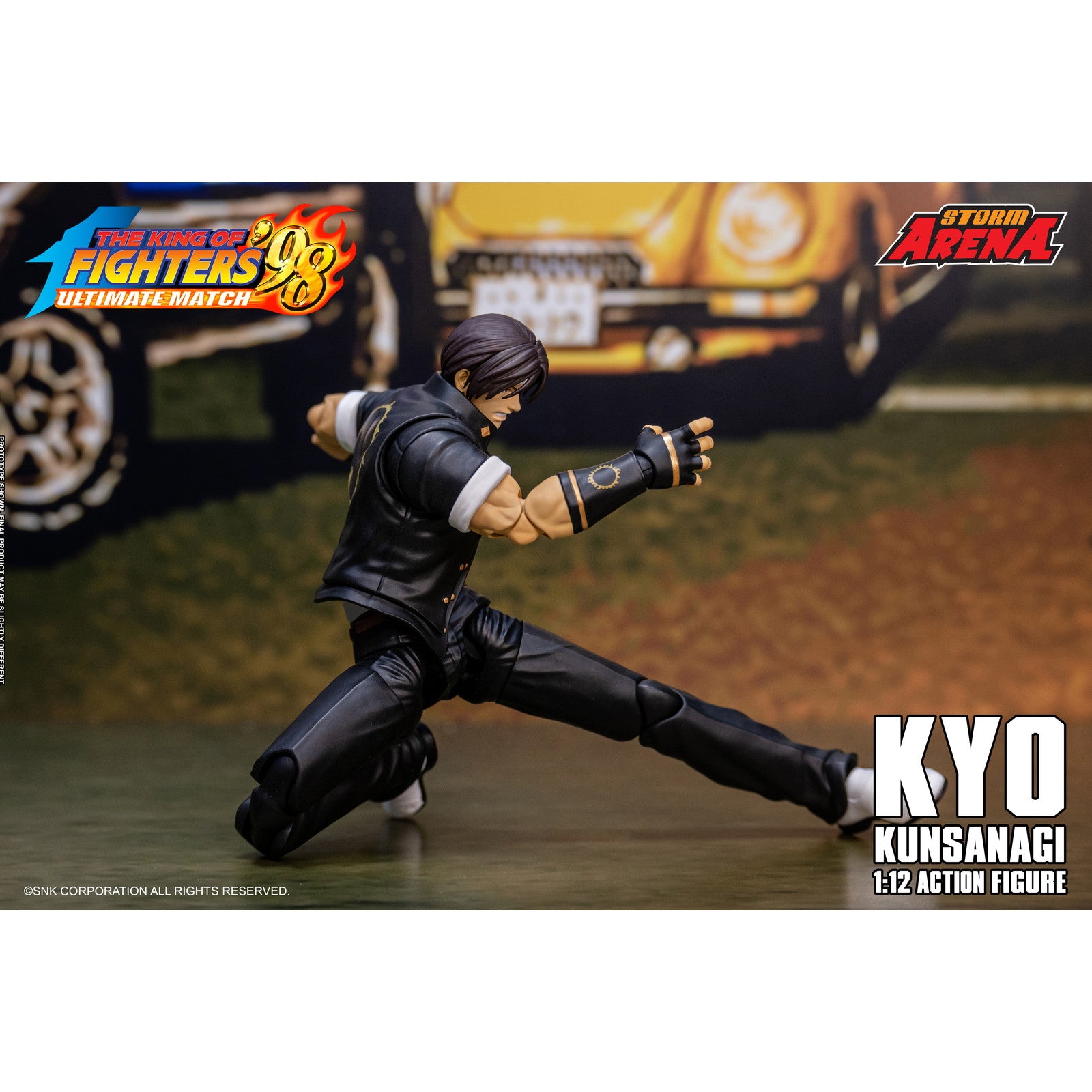 【予約安心出荷】[FIG] Storm Arena(ストームアリーナ) 草薙京(くさなぎきょう) THE KING OF FIGHTERS '98 ULTIMATE MATCH(ザ・キング・オブ・ファイターズ98 アルティメットマッチ) 1/12 完成品 可動フィギュア(KFSA03) ストームコレクティブルズ((2026年6月)
