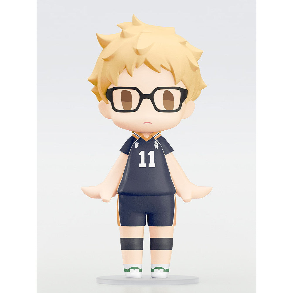 【予約安心出荷】[FIG] HELLO! GOOD SMILE 月島蛍(つきしまけい) ハイキュー!! 完成品 可動フィギュア オランジュ・ルージュ(2026年5月)