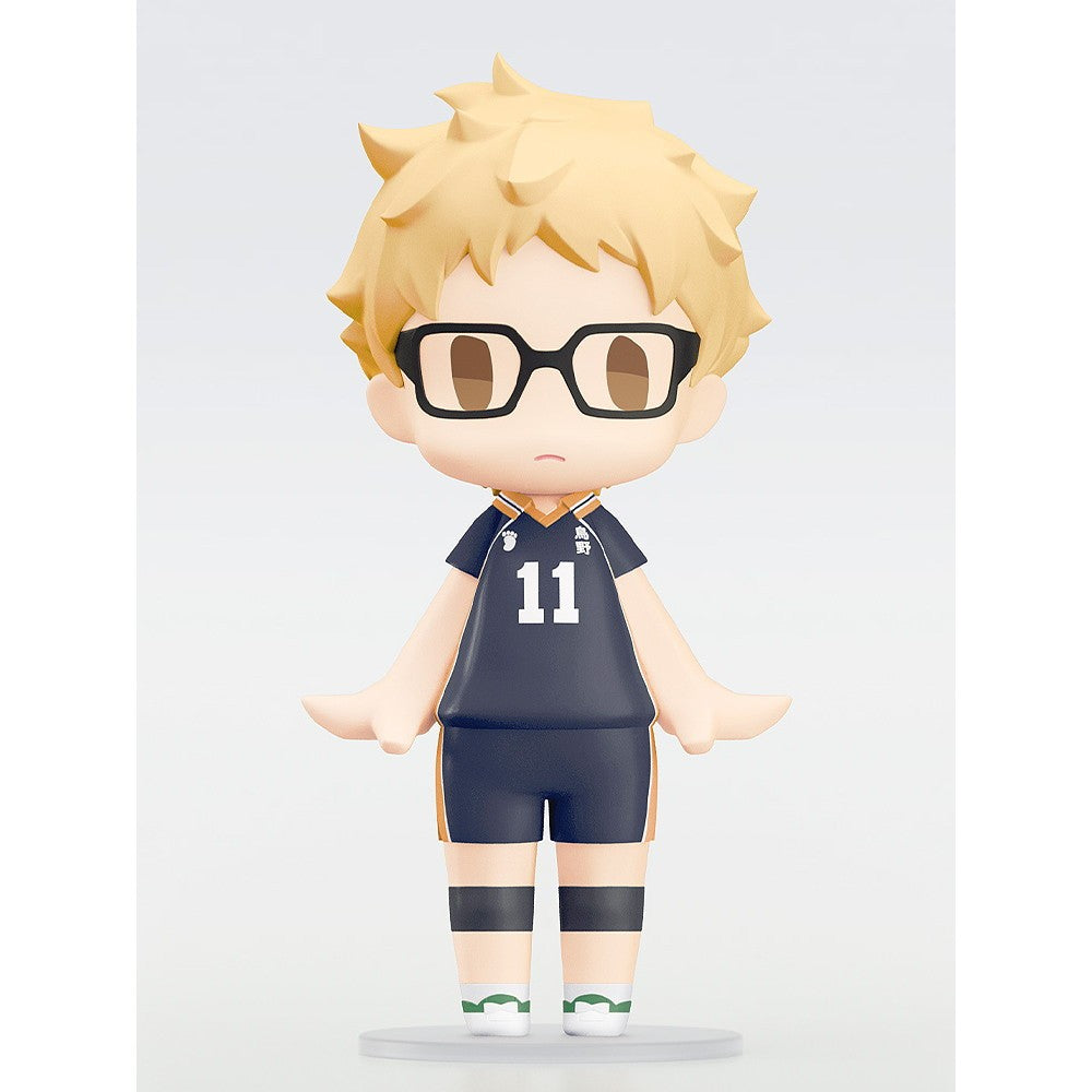 【新品】【お取り寄せ】[FIG] HELLO! GOOD SMILE 月島蛍(つきしまけい) ハイキュー!! 完成品 可動フィギュア オランジュ・ルージュ(20260531)