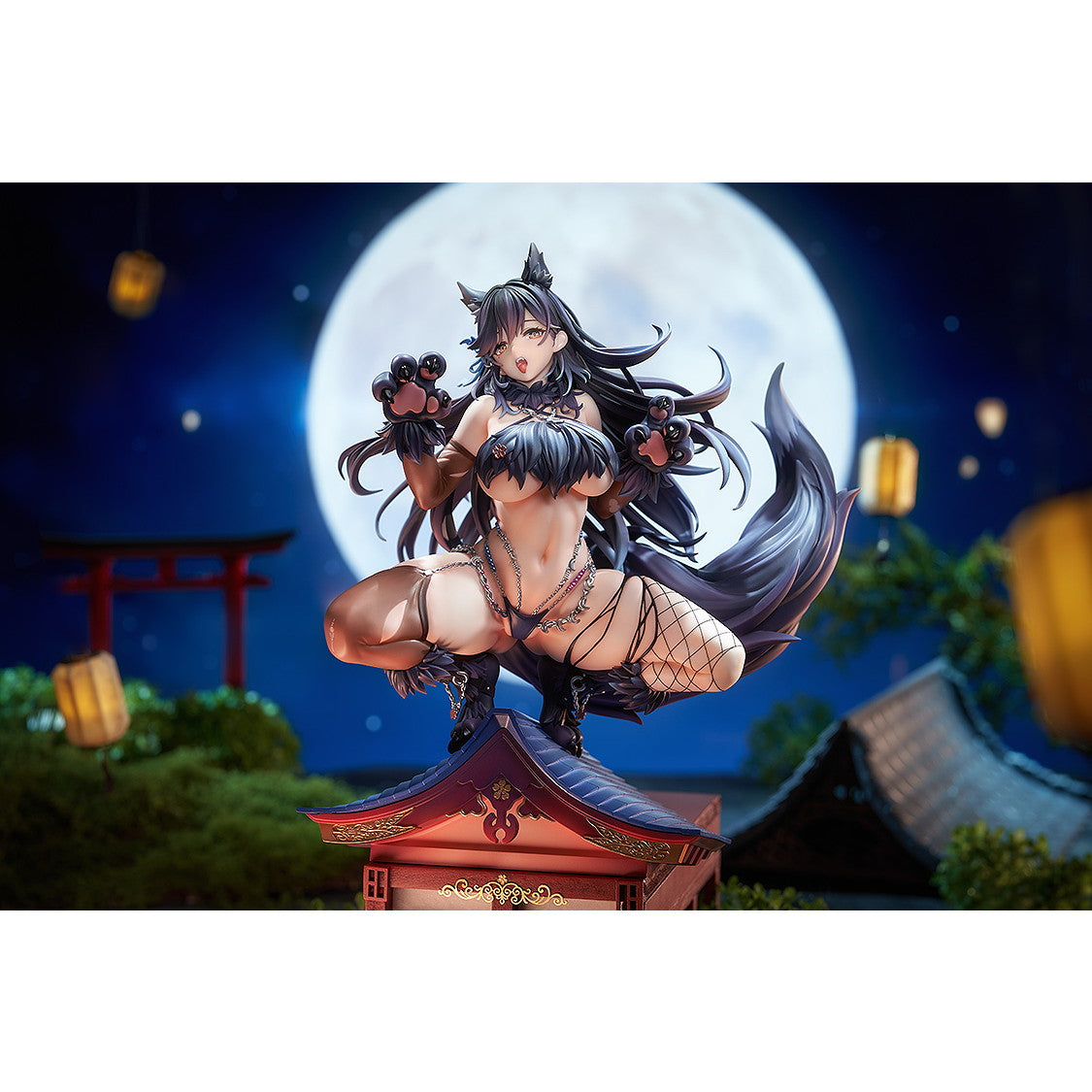 【予約安心出荷】[FIG] 愛宕(あたご) 月夜のお姉さん狼 アズールレーン 1/7 完成品 フィギュア グッドスマイルアーツ上海(2027年1月)