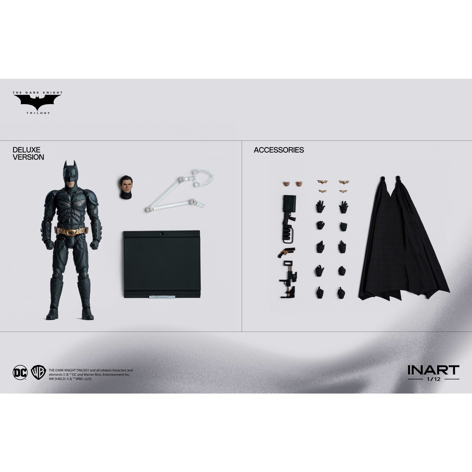 【予約安心出荷】[FIG] (再販) バットマン(ダークナイトライジング) コレクティブルフィギュア DX版 1/12 完成品 可動フィギュア INART(インアート)(20260531)