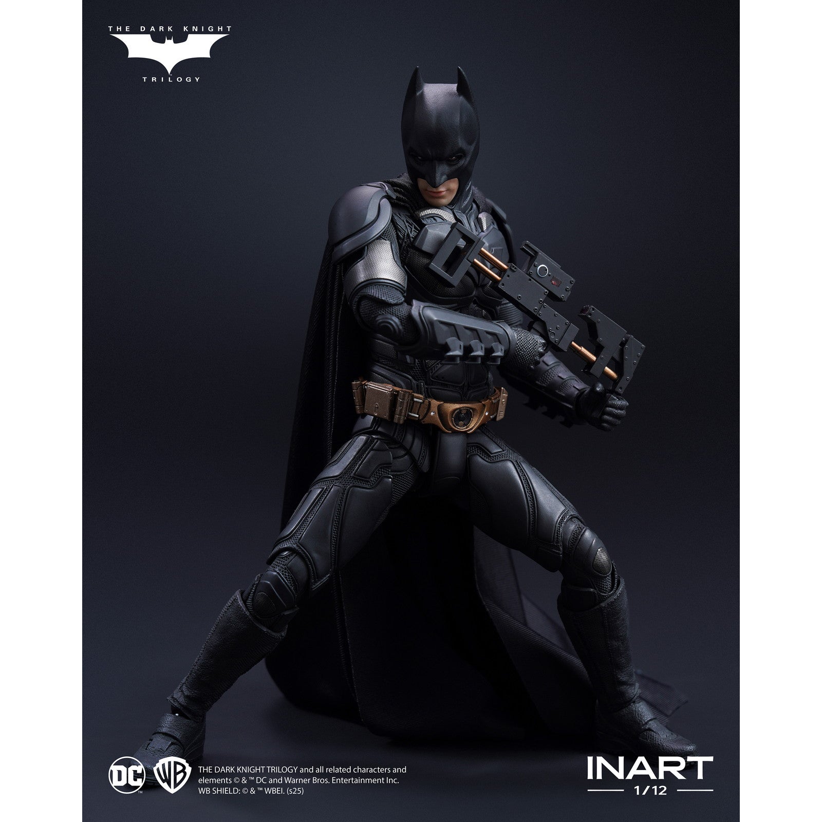 【予約安心出荷】[FIG] (再販) バットマン(ダークナイトライジング) コレクティブルフィギュア DX版 1/12 完成品 可動フィギュア INART(インアート)(20260531)