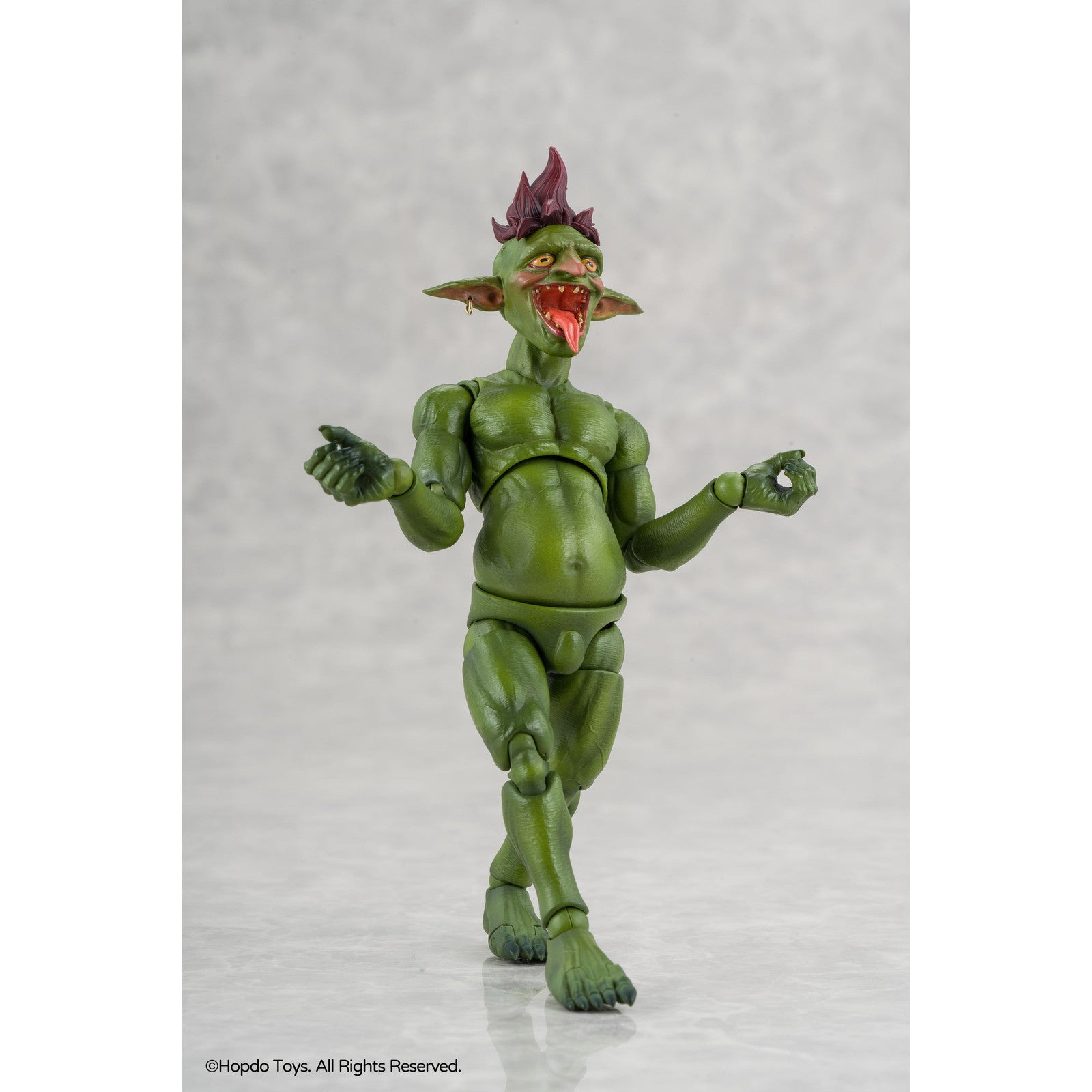 【予約安心出荷】[FIG] ゴブリン族 モヒカンゴブリン 1/12 完成品 可動フィギュア HopDo Toys(2026年3月)