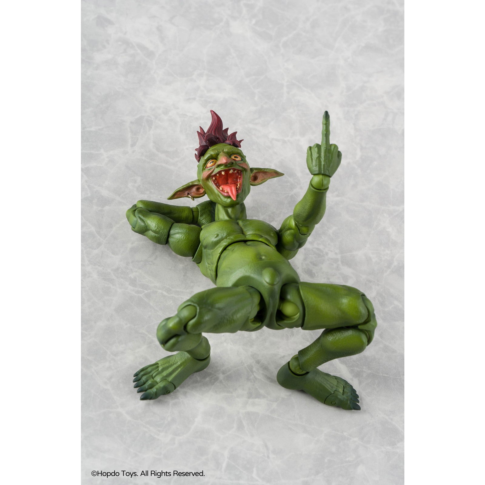 【予約安心出荷】[FIG] ゴブリン族 モヒカンゴブリン 1/12 完成品 可動フィギュア HopDo Toys(2026年3月)