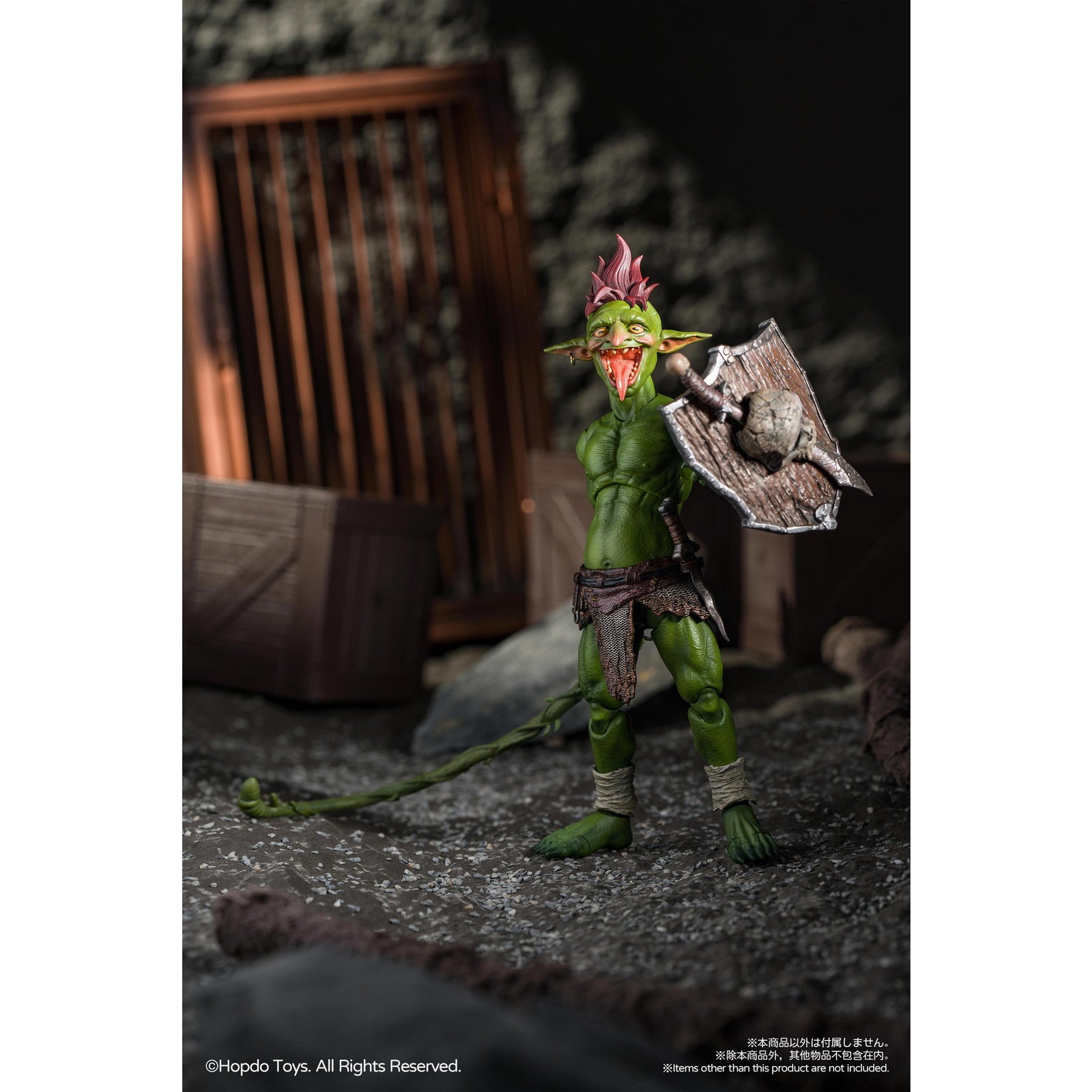 【予約安心出荷】[FIG] ゴブリン族 モヒカンゴブリン 1/12 完成品 可動フィギュア HopDo Toys(2026年3月)