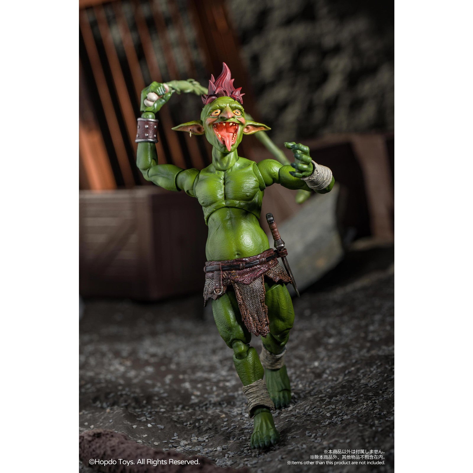 【予約安心出荷】[FIG] ゴブリン族 モヒカンゴブリン 1/12 完成品 可動フィギュア HopDo Toys(2026年3月)