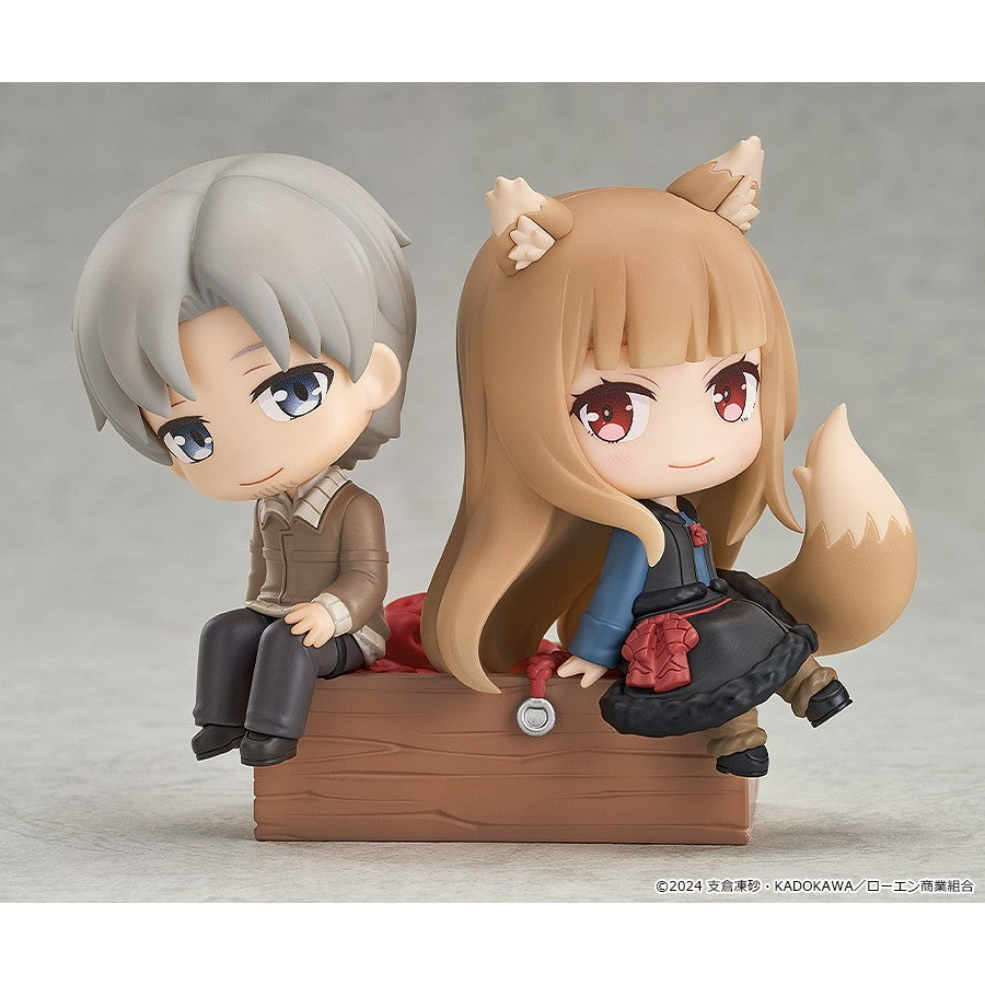 【新品】【お取り寄せ】[FIG] Mini Memory ロレンス&ホロ 狼と香辛料 MERCHANT MEETS THE WISE WOLF 完成品 フィギュア グッドスマイルカンパニー(20260625)