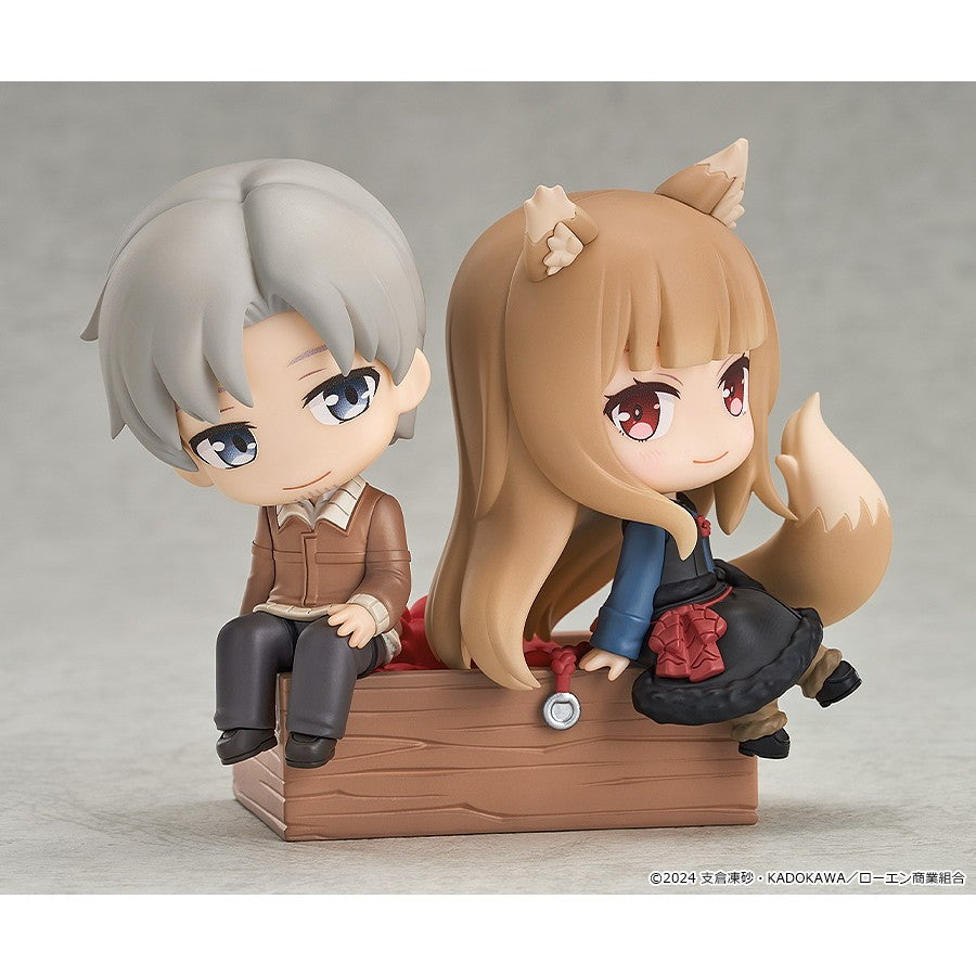 【新品】【お取り寄せ】[FIG] Mini Memory ロレンス&ホロ 狼と香辛料 MERCHANT MEETS THE WISE WOLF 完成品 フィギュア グッドスマイルカンパニー(20260625)