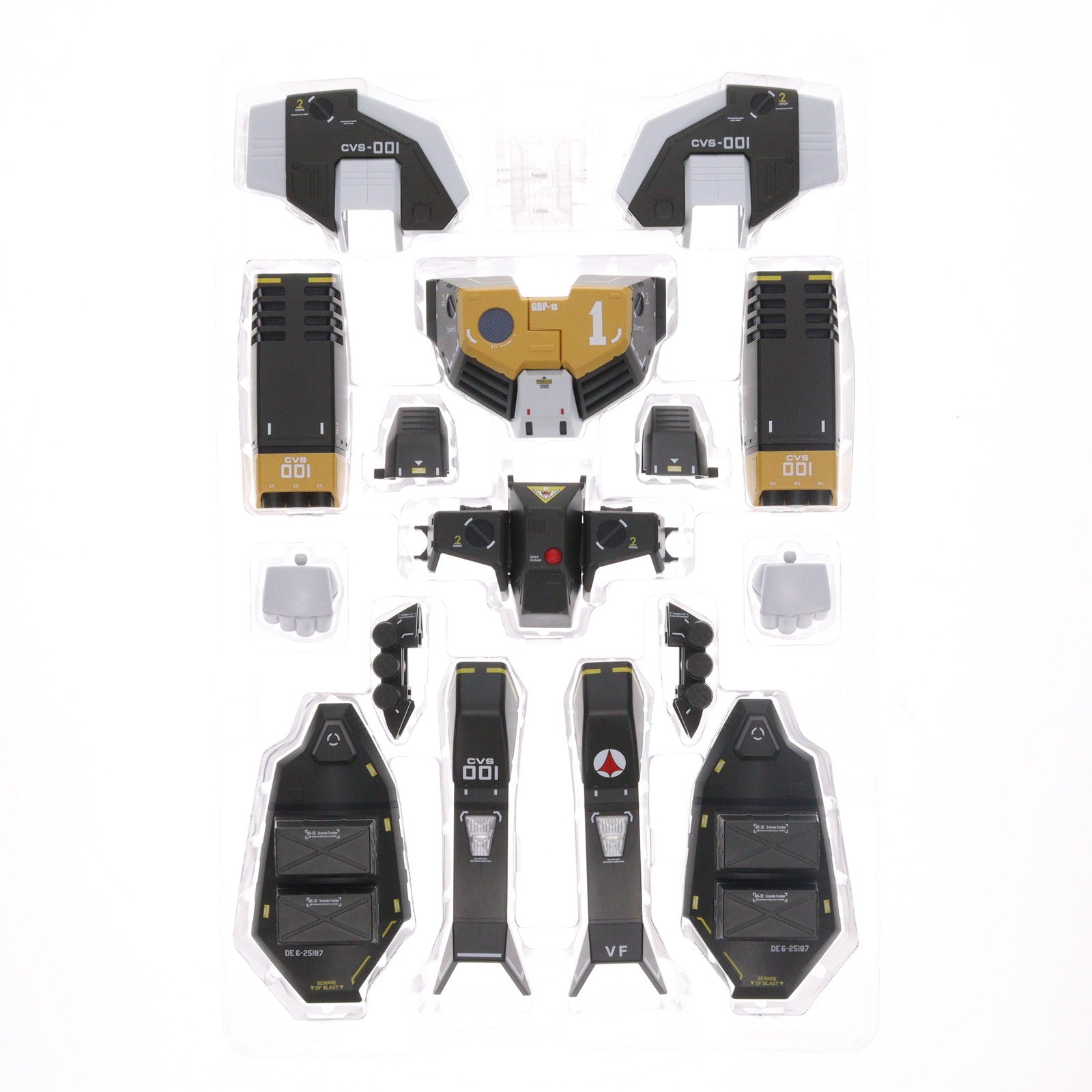 【中古即納】[FIG] 魂ウェブ商店限定 DX超合金 VF-1S アーマードバルキリー(ロイ・フォッカースペシャル) 超時空要塞マクロス 完成品 可動フィギュア バンダイスピリッツ(20251113)