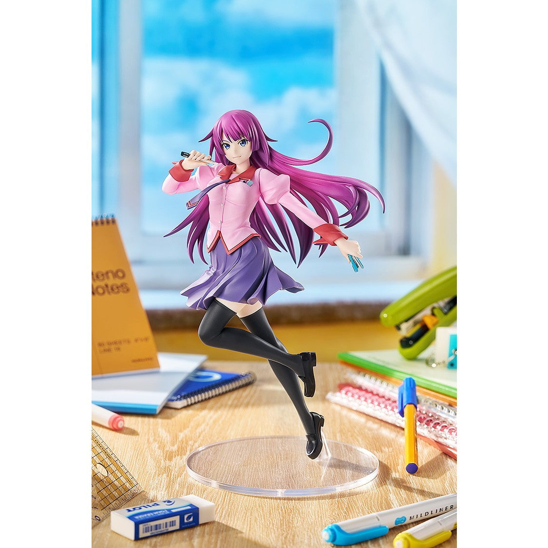 【新品】【お取り寄せ】[FIG] POP UP PARADE(ポップアップパレード) 戦場ヶ原ひたぎ(せんじょうがはらひたぎ) L size 物語シリーズ 完成品 フィギュア グッドスマイルアーツ上海(20260606)