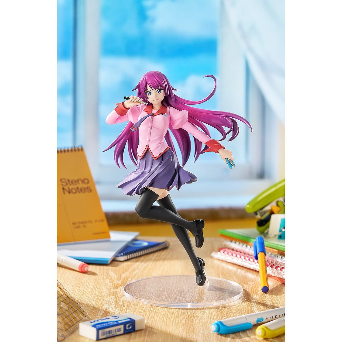 【新品】【お取り寄せ】[FIG] POP UP PARADE(ポップアップパレード) 戦場ヶ原ひたぎ(せんじょうがはらひたぎ) L size 物語シリーズ 完成品 フィギュア グッドスマイルアーツ上海(20260606)