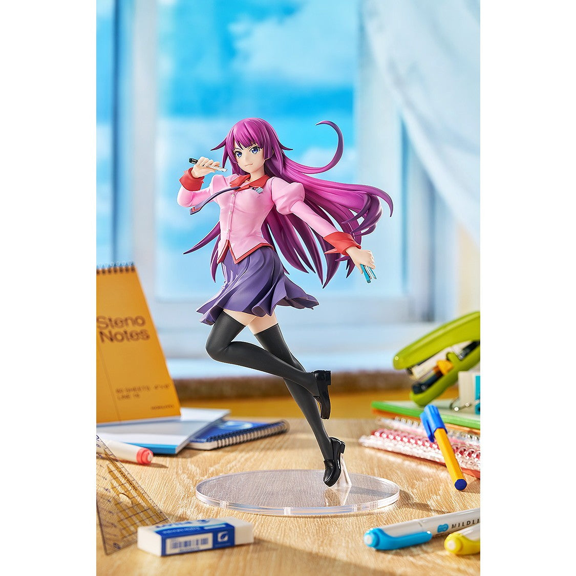 【新品】【お取り寄せ】[FIG] POP UP PARADE(ポップアップパレード) 戦場ヶ原ひたぎ(せんじょうがはらひたぎ) L size 物語シリーズ 完成品 フィギュア グッドスマイルアーツ上海(20260606)