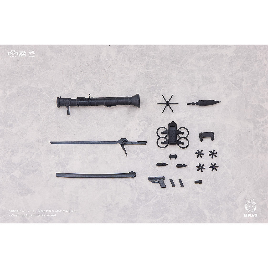 【予約安心出荷】[FIG] 初回限定特典3種付属 Attacker・ルナ BUNNY RAPID ACTION SQUAD 1/12 完成品 可動フィギュア 溯行Sushing(スシーン)(2026年8月)