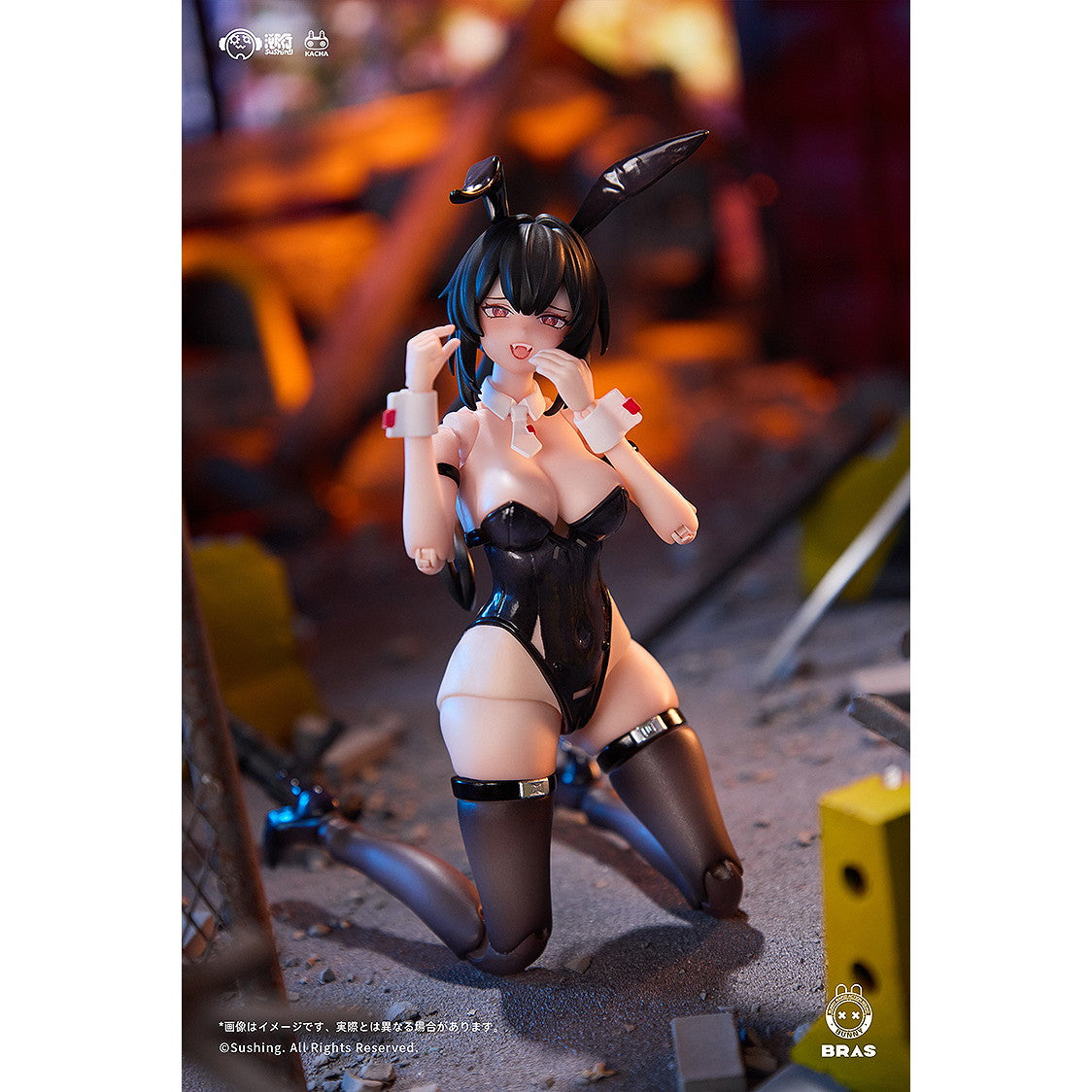 【予約安心出荷】[FIG] 初回限定特典3種付属 Attacker・ルナ BUNNY RAPID ACTION SQUAD 1/12 完成品 可動フィギュア 溯行Sushing(スシーン)(2026年8月)
