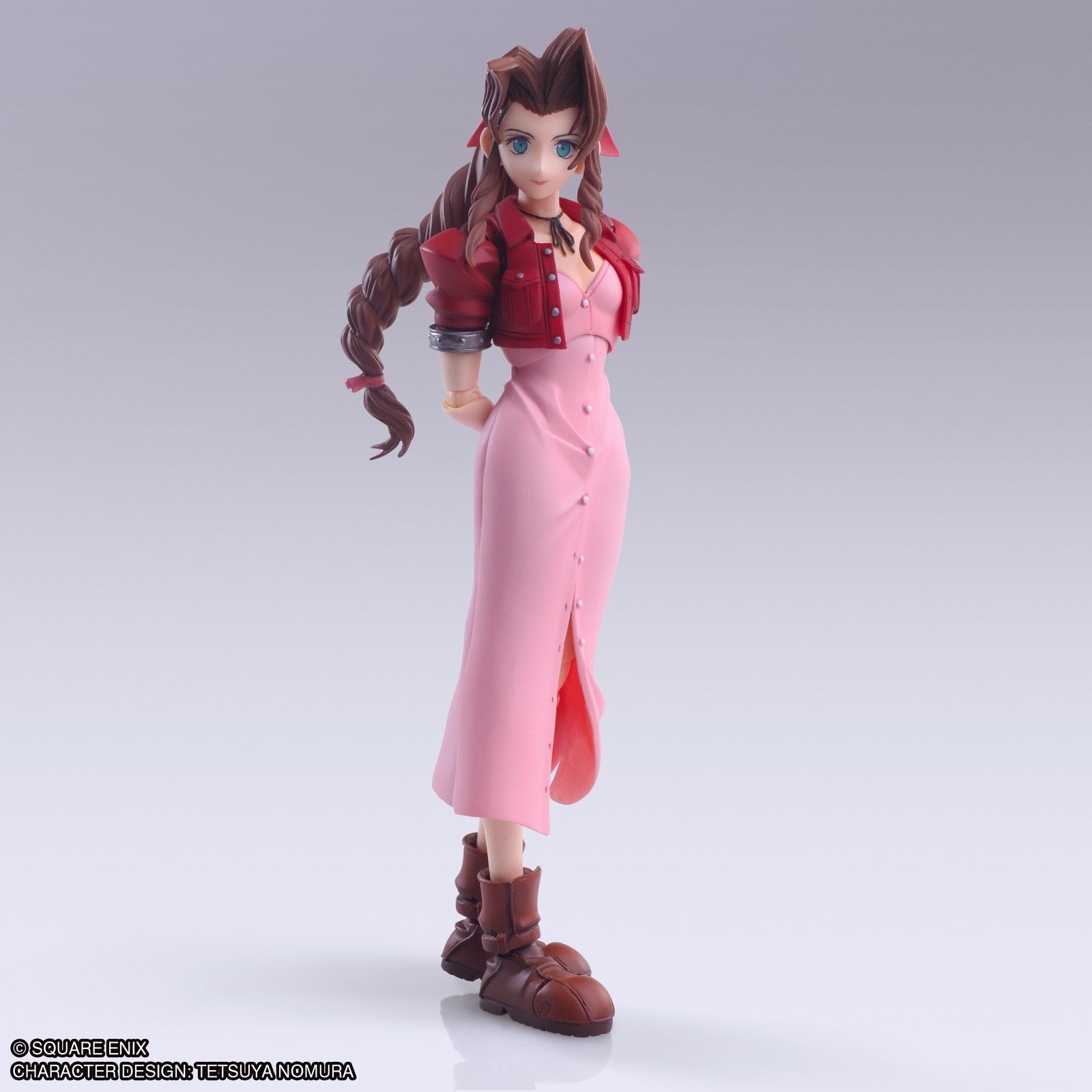 【中古即納】[FIG] BRING ARTS(ブリングアーツ) エアリス・ゲインズブール ミスリルロッドVer. FINAL FANTASY VII(ファイナルファンタジー7) 完成品 可動フィギュア スクウェア・エニックス(20260331)