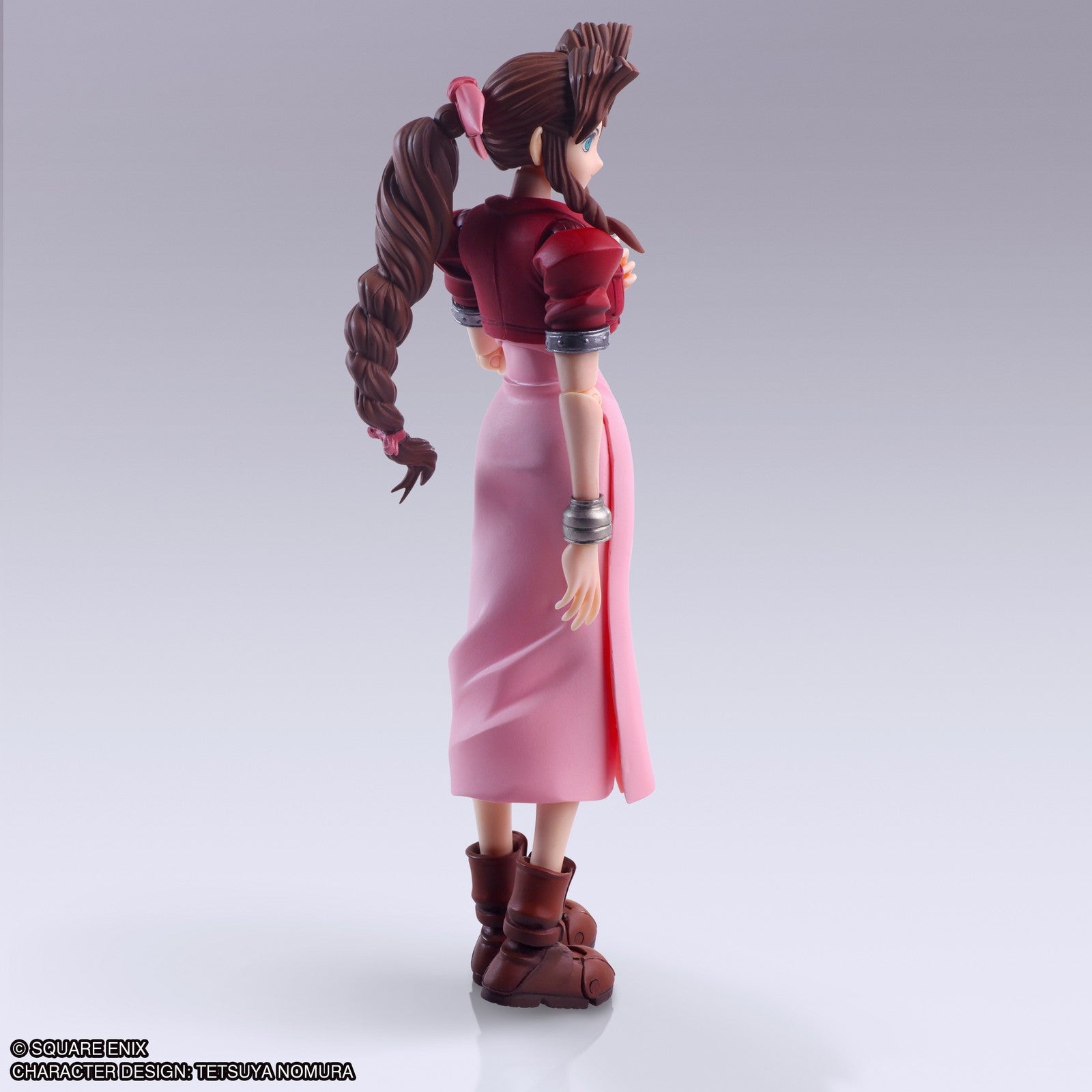 【中古即納】[FIG] BRING ARTS(ブリングアーツ) エアリス・ゲインズブール ミスリルロッドVer. FINAL FANTASY VII(ファイナルファンタジー7) 完成品 可動フィギュア スクウェア・エニックス(20260331)