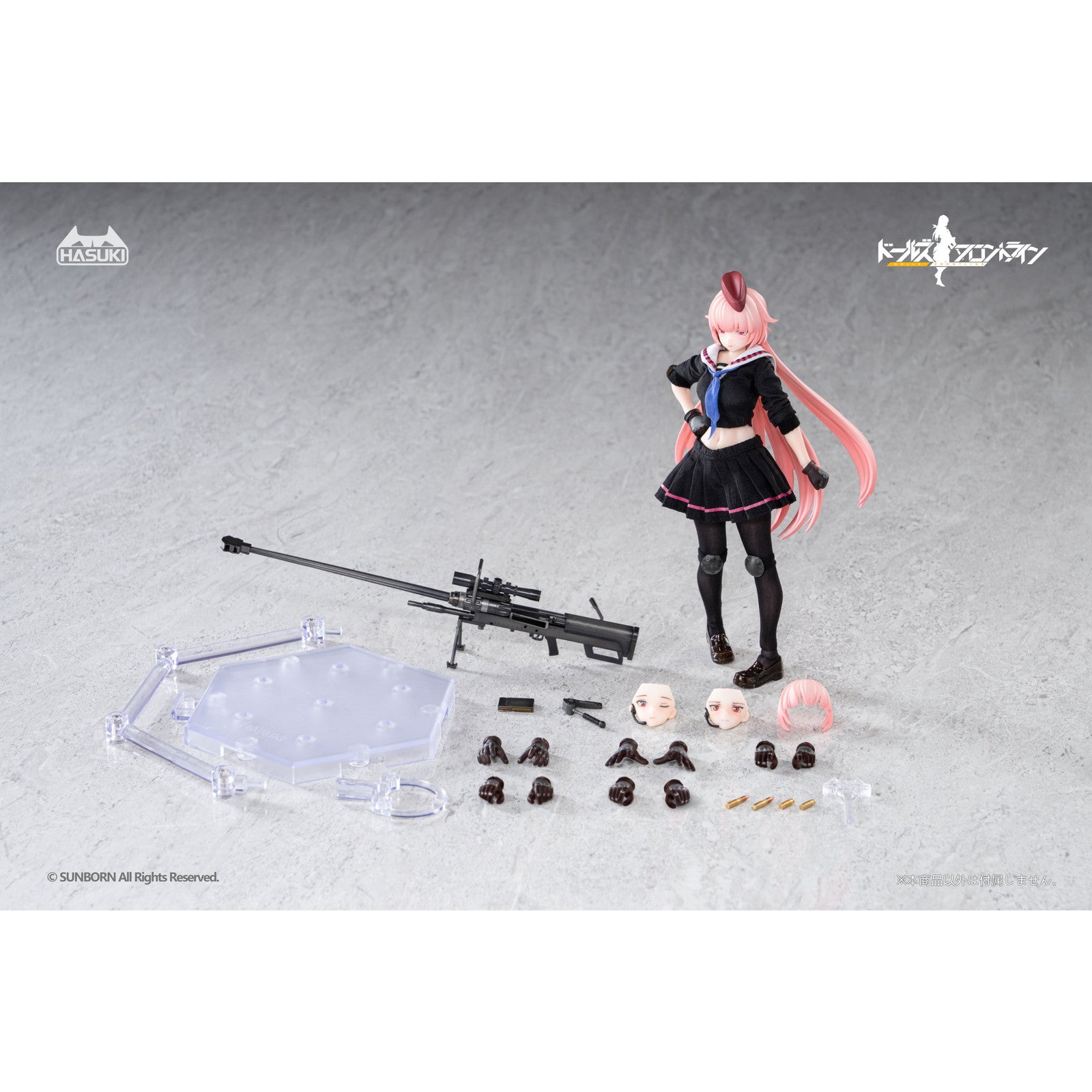 【予約安心出荷】[FIG] POCKET ARTシリーズ PA011 NTW-20 ドールズフロントライン 1/12 完成品 アクションフィギュア HASUKI(ハスキ)(2026年7月)