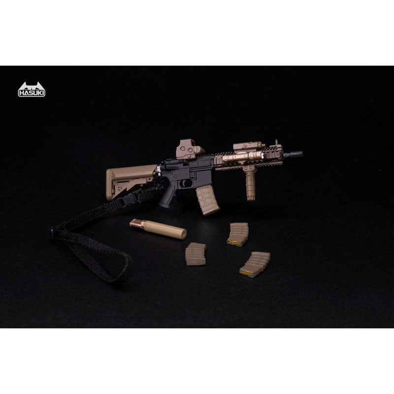 【予約安心出荷】[FIG] WM-04A アサルトライフルセット ブラックゴールド 1/12 アクションフィギュア用完成品オプションパーツ フィギュア用アクセサリ HASUKI(ハスキ)(2026年4月)