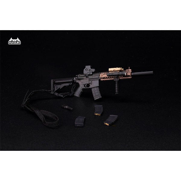 【新品】【お取り寄せ】[FIG] WM-04B アサルトライフルセット ブラック 1/12 アクションフィギュア用完成品オプションパーツ フィギュア用アクセサリ HASUKI(ハスキ)(20260712)