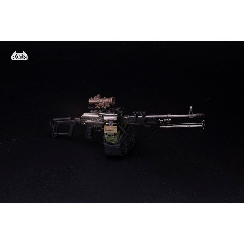 【予約安心出荷】[FIG] WM-05A 汎用機関銃セット メタルブラック 1/12 アクションフィギュア用完成品オプションパーツ フィギュア用アクセサリ HASUKI(ハスキ)(2026年4月)