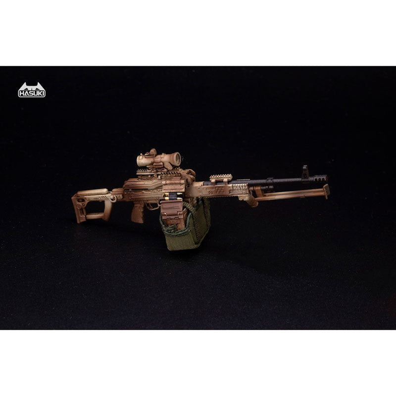 【予約安心出荷】[FIG] WM-05B 汎用機関銃セット デザートカモフラージュ 1/12 アクションフィギュア用完成品オプションパーツ フィギュア用アクセサリ HASUKI(ハスキ)(2026年4月)