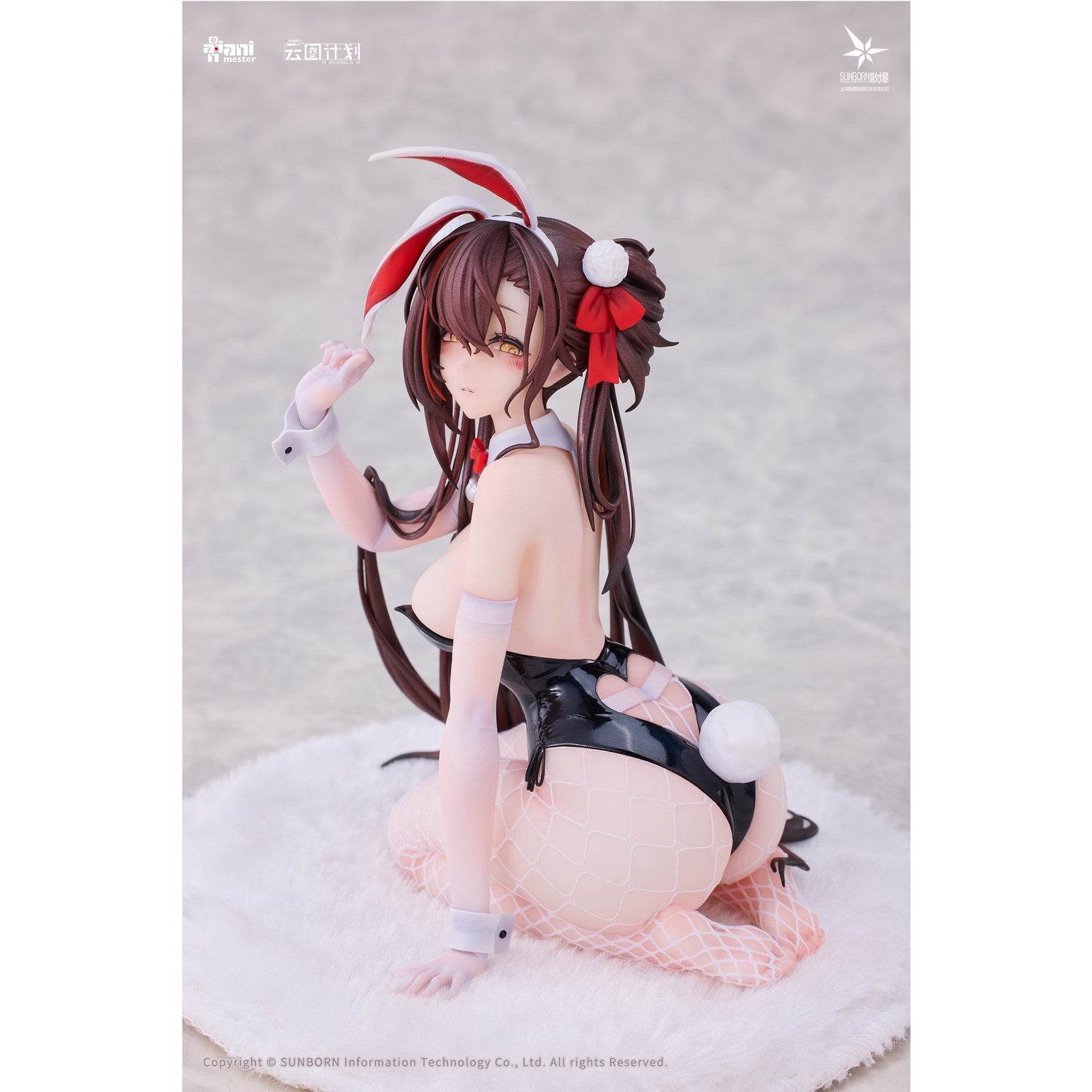 【予約安心出荷】[FIG] 初回特典付属 絳雨(こうう) - うさぎ、濡れそぼつ ドールズフロントライン:ニューラルクラウド 1/7 完成品 フィギュア AniMester(アニメスター)(2026年9月)