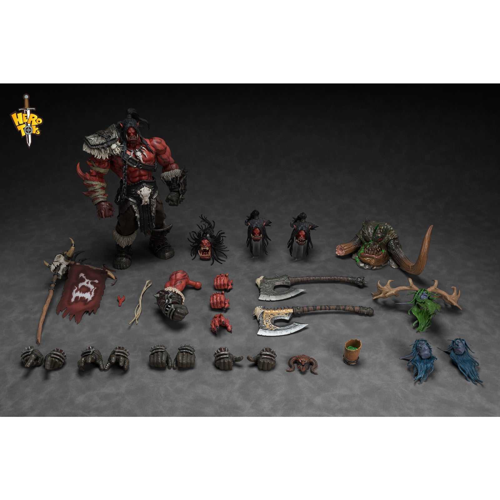 【予約安心出荷】[FIG] グローマッシュ・ヘルスクリーム 1/10 完成品 可動フィギュア Hero Toys(2026年3月)