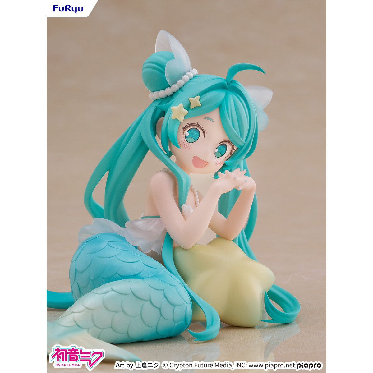 【予約安心出荷】[FIG] デスクトップフェアリー 初音ミク 人魚姫ver. 完成品 フィギュア(AMU-TNL0146) フリュー(2026年5月)
