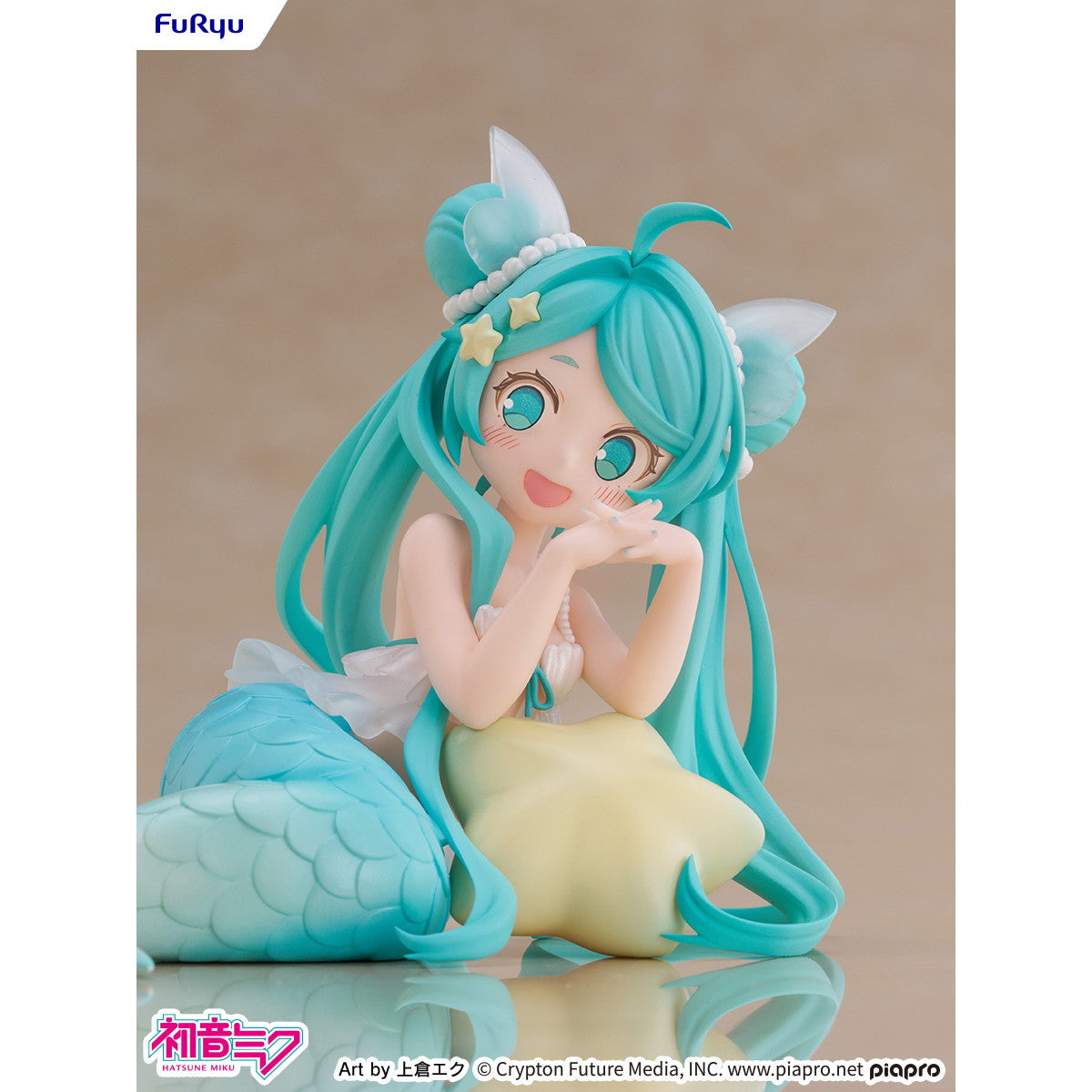 【予約安心出荷】[FIG] デスクトップフェアリー 初音ミク 人魚姫ver. 完成品 フィギュア(AMU-TNL0146) フリュー(2026年5月)