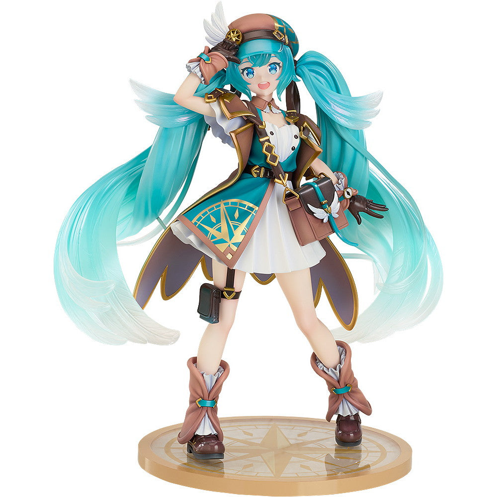 【予約安心出荷】[FIG] 初音ミク 100番目の冒険Ver. キャラクター・ボーカル・シリーズ01 初音ミク 1/7 完成品 フィギュア グッドスマイルカンパニー(2027年1月)