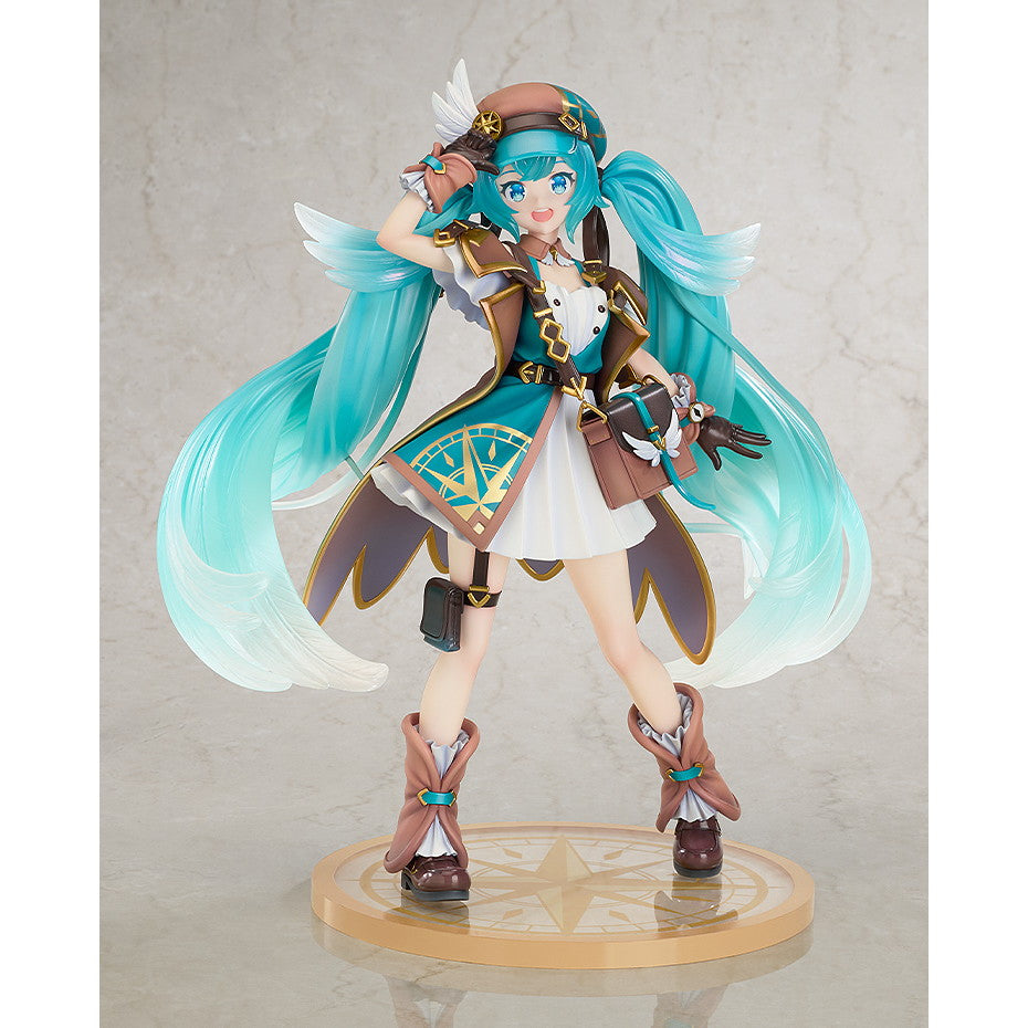 【予約安心出荷】[FIG] 初音ミク 100番目の冒険Ver. キャラクター・ボーカル・シリーズ01 初音ミク 1/7 完成品 フィギュア グッドスマイルカンパニー(2027年1月)