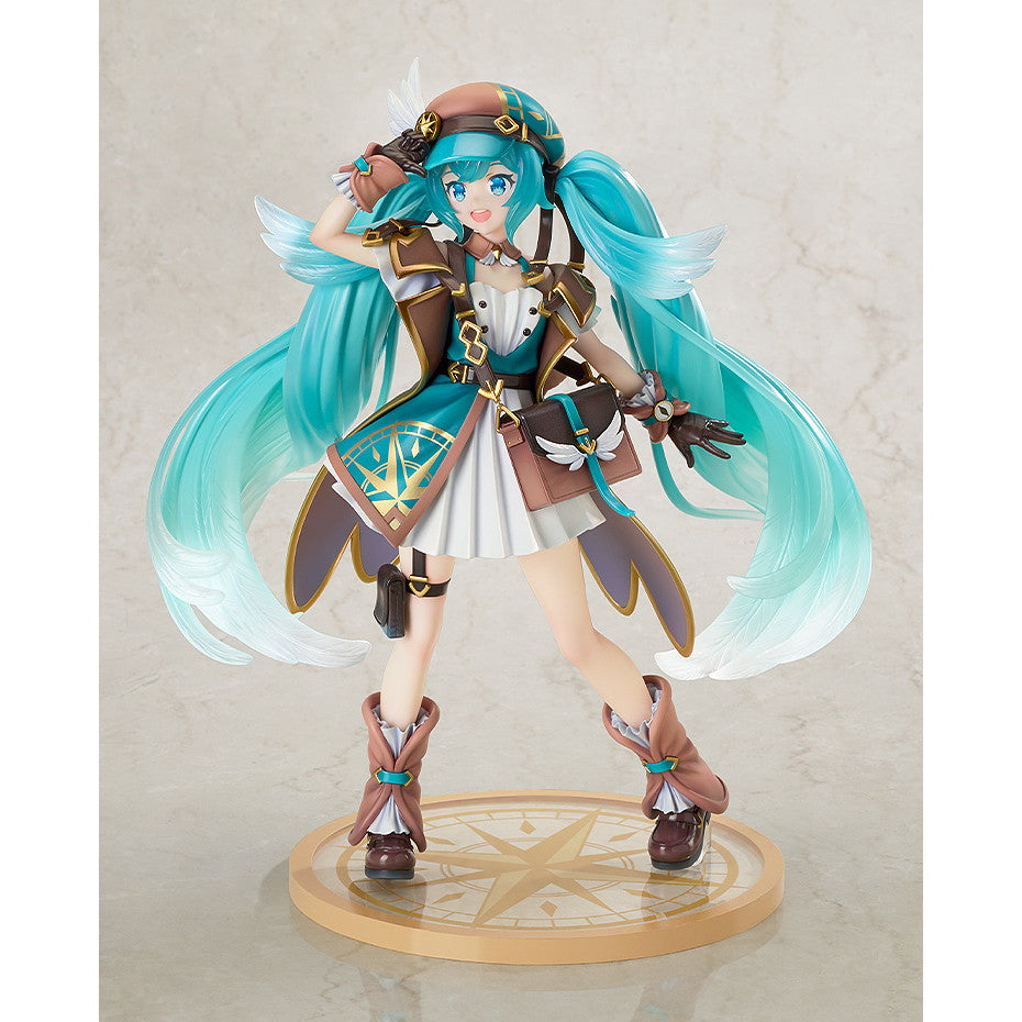 【予約安心出荷】[FIG] 初音ミク 100番目の冒険Ver. キャラクター・ボーカル・シリーズ01 初音ミク 1/7 完成品 フィギュア グッドスマイルカンパニー(2027年1月)