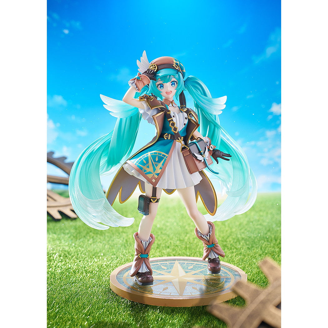 【予約安心出荷】[FIG] 初音ミク 100番目の冒険Ver. キャラクター・ボーカル・シリーズ01 初音ミク 1/7 完成品 フィギュア グッドスマイルカンパニー(2027年1月)