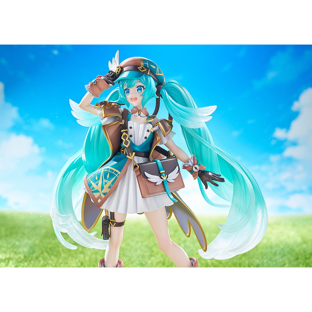 【予約安心出荷】[FIG] 初音ミク 100番目の冒険Ver. キャラクター・ボーカル・シリーズ01 初音ミク 1/7 完成品 フィギュア グッドスマイルカンパニー(2027年1月)