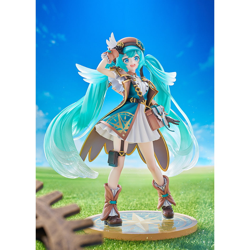【予約安心出荷】[FIG] 初音ミク 100番目の冒険Ver. キャラクター・ボーカル・シリーズ01 初音ミク 1/7 完成品 フィギュア グッドスマイルカンパニー(2027年1月)
