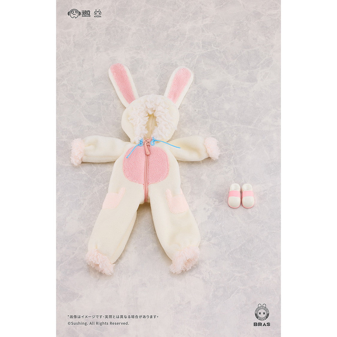 【予約安心出荷】[FIG] ふわふわパジャマセット(ドール用コスチューム) BUNNY RAPID ACTION SQUAD 1/12 フィギュア用アクセサリ 溯行Sushing(スシーン)(2026年5月)