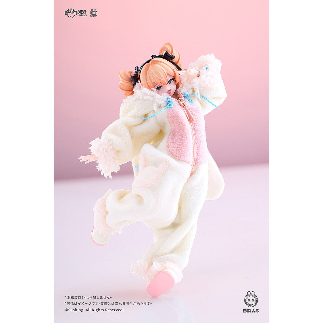 【予約安心出荷】[FIG] ふわふわパジャマセット(ドール用コスチューム) BUNNY RAPID ACTION SQUAD 1/12 フィギュア用アクセサリ 溯行Sushing(スシーン)(2026年5月)