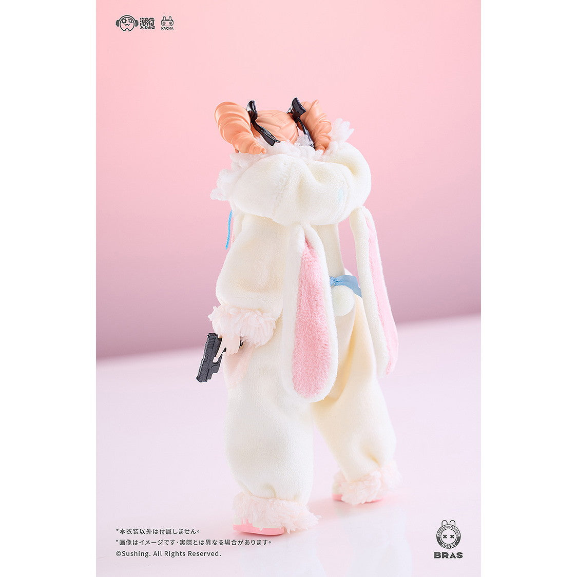 【予約安心出荷】[FIG] ふわふわパジャマセット(ドール用コスチューム) BUNNY RAPID ACTION SQUAD 1/12 フィギュア用アクセサリ 溯行Sushing(スシーン)(2026年5月)