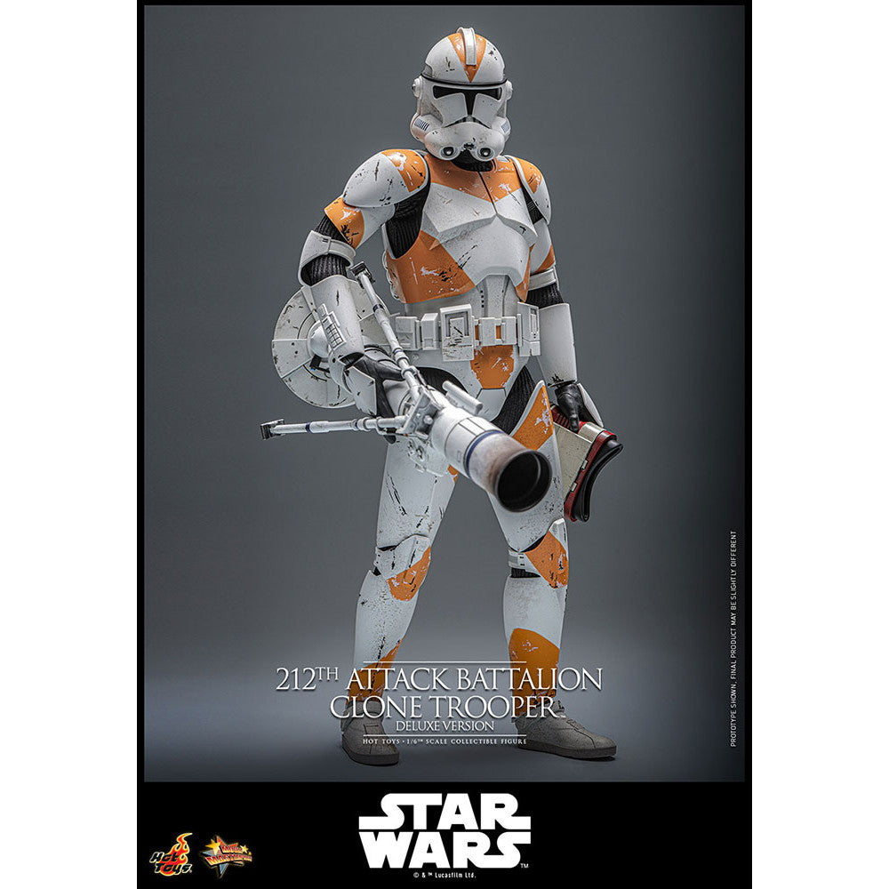 【予約安心出荷】[FIG] ムービー・マスターピース クローン・トルーパー(第212突撃大隊/デラックス版) STAR WARS(スター・ウォーズ) エピソード3/シスの復讐 1/6 完成品 可動フィギュア(MM#852) ホットトイズ(2026年12月)