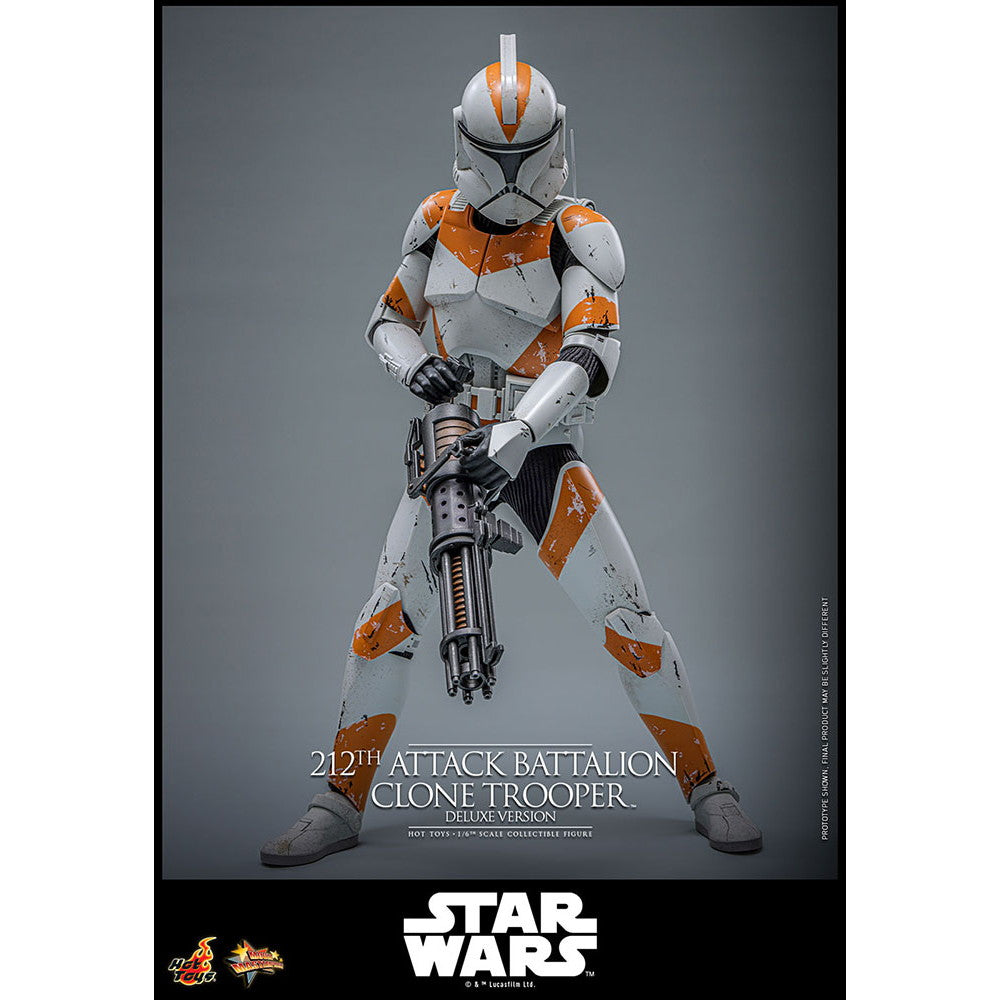【予約安心出荷】[FIG] ムービー・マスターピース クローン・トルーパー(第212突撃大隊/デラックス版) STAR WARS(スター・ウォーズ) エピソード3/シスの復讐 1/6 完成品 可動フィギュア(MM#852) ホットトイズ(2026年12月)