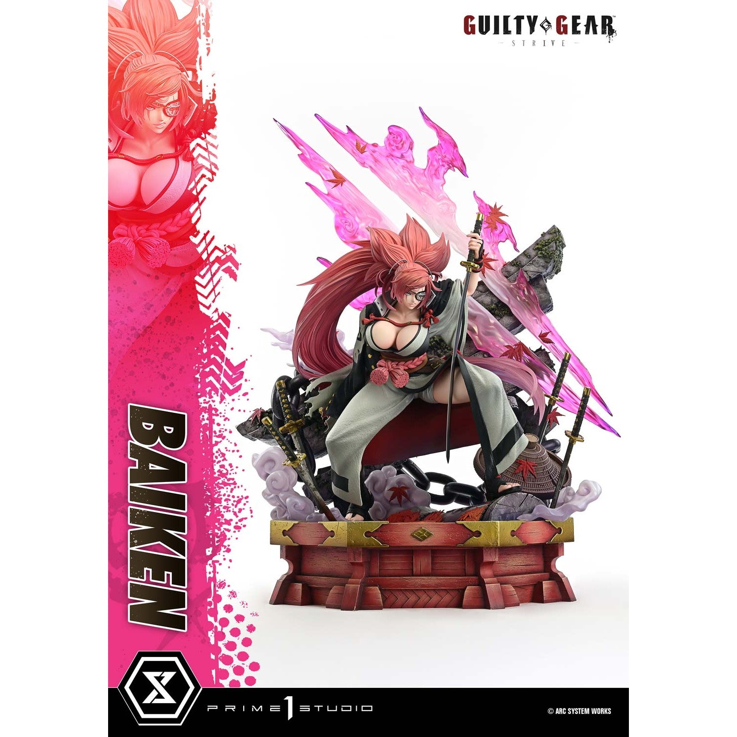 【予約安心出荷】[FIG] アルティメットプレミアムマスターライン 梅喧(ばいけん) GUILTY GEAR -STRIVE-(ギルティギア ストライヴ) 1/4 完成品 フィギュア(UPMGG-04) プライム1スタジオ(2027年6月)