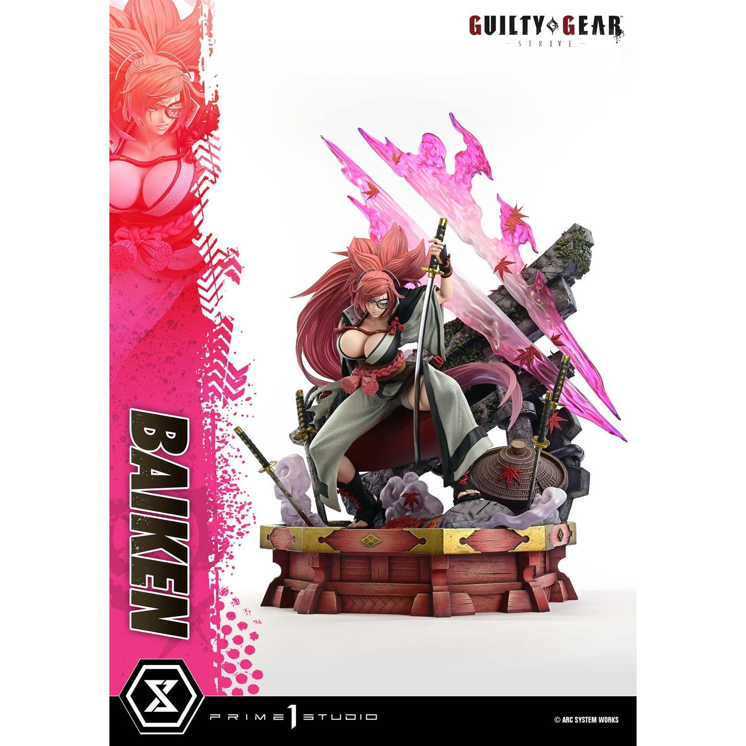 【予約安心出荷】[FIG] アルティメットプレミアムマスターライン 梅喧(ばいけん) GUILTY GEAR -STRIVE-(ギルティギア ストライヴ) 1/4 完成品 フィギュア(UPMGG-04) プライム1スタジオ(2027年6月)