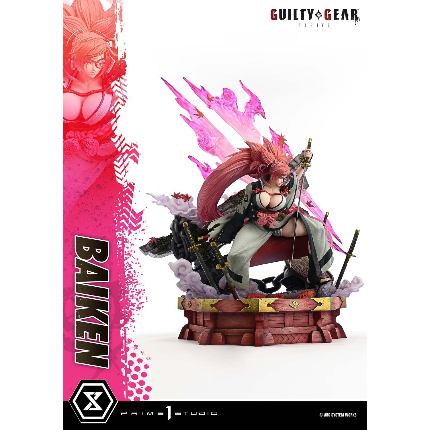 【予約安心出荷】[FIG] アルティメットプレミアムマスターライン 梅喧(ばいけん) GUILTY GEAR -STRIVE-(ギルティギア ストライヴ) 1/4 完成品 フィギュア(UPMGG-04) プライム1スタジオ(2027年6月)
