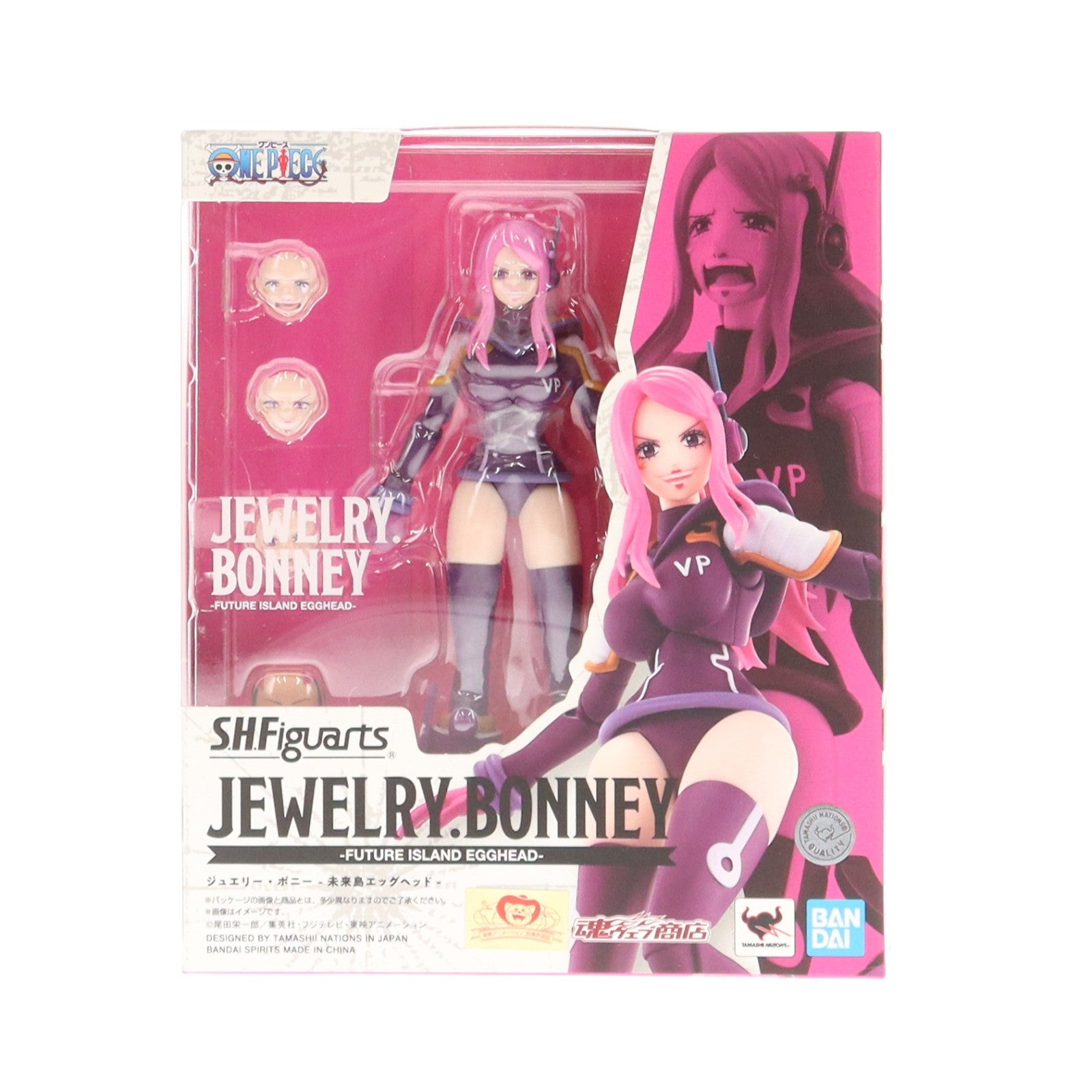 【中古即納】[FIG] 魂ウェブ商店限定 S.H.Figuarts(フィギュアーツ) ジュエリー・ボニー -未来島エッグヘッド- ONE PIECE(ワンピース) 完成品 可動フィギュア バンダイスピリッツ(20250924)