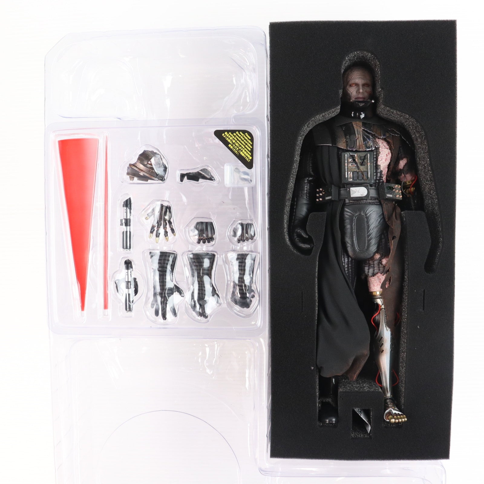 【中古即納】[FIG] トイサピエンス限定 ムービー・マスターピース DX ダース・ベイダー(バトルダメージ/デラックス版)[ボーナスアクセサリー付き] STAR WARS(スター・ウォーズ) 1/6 完成品 可動フィギュア(DX#45B) ホットトイズ(20250930)