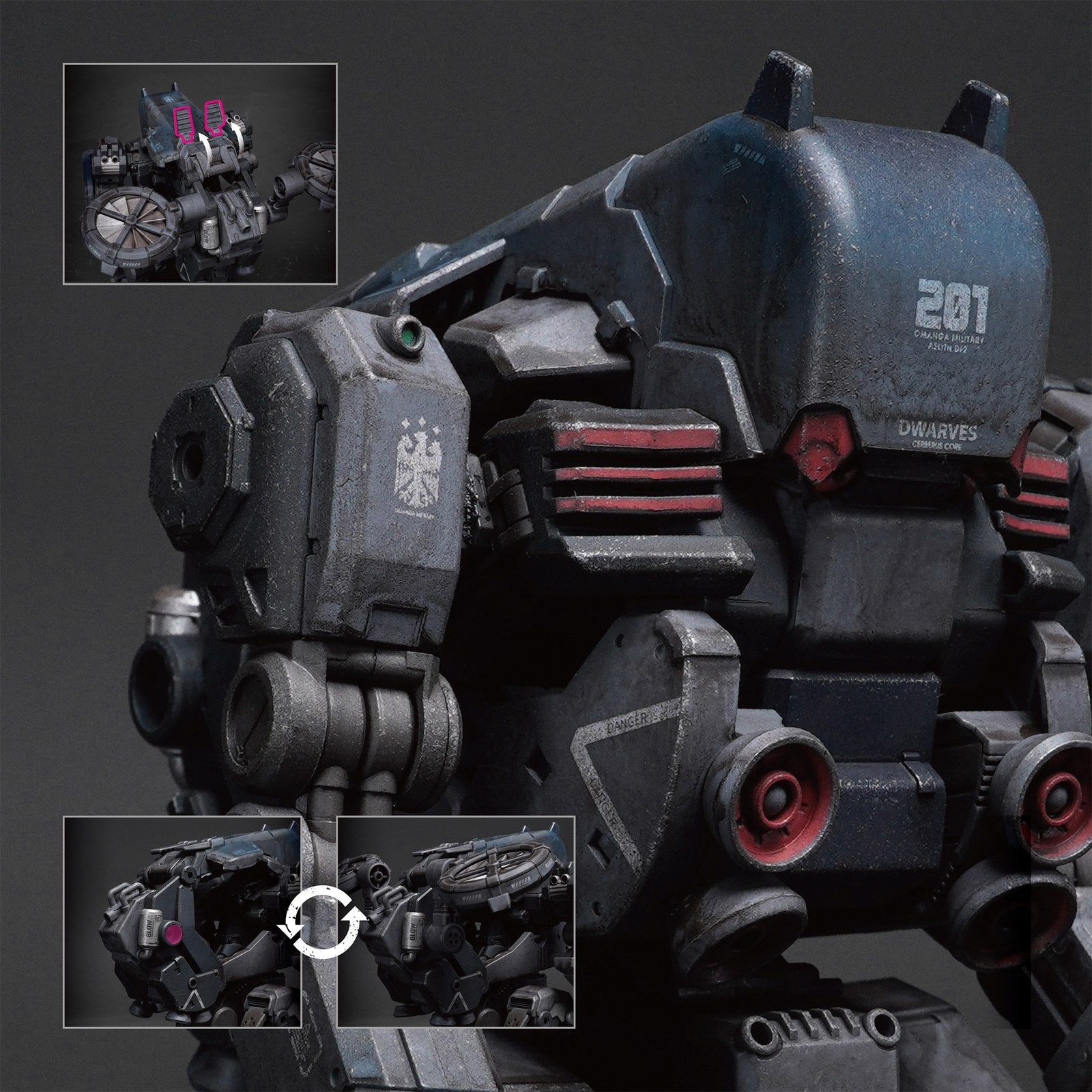 【予約安心出荷】[FIG] マイルストン流通限定 アシッドレイン FAV-A141 ヴィンドガル D2L 1/18 完成品 可動フィギュア TOYS ALLIANCE(トイアライアンス)(2026年6月)