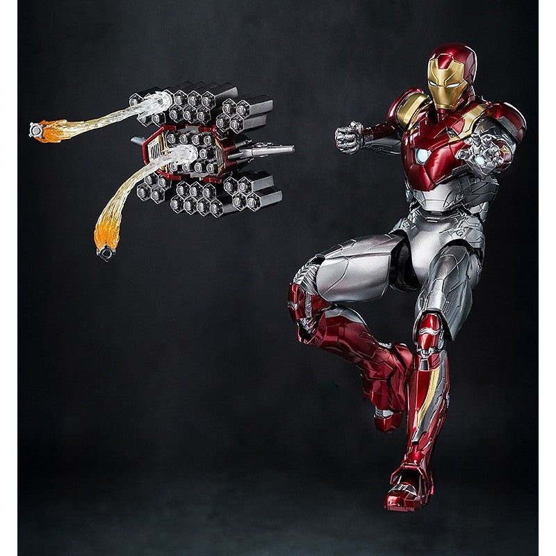 【新品】【お取り寄せ】[FIG] DLX アイアンマン・マーク47 スパイダーマン:ホームカミング 1/12 完成品 可動フィギュア threezero(スリーゼロ)(20260919)
