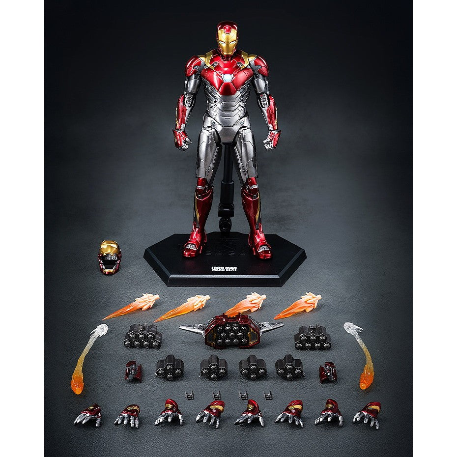 【新品】【お取り寄せ】[FIG] DLX アイアンマン・マーク47 スパイダーマン:ホームカミング 1/12 完成品 可動フィギュア threezero(スリーゼロ)(20260919)
